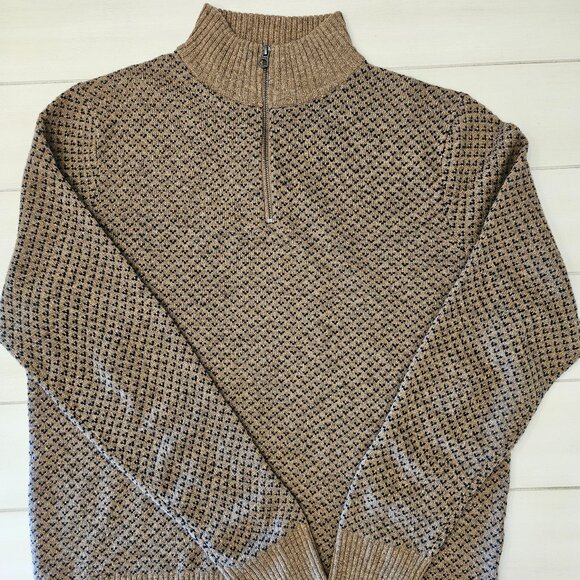 J. Crew Other - J.Crew Quarter-Zip Merino Blend Wool Sweater - Size XL